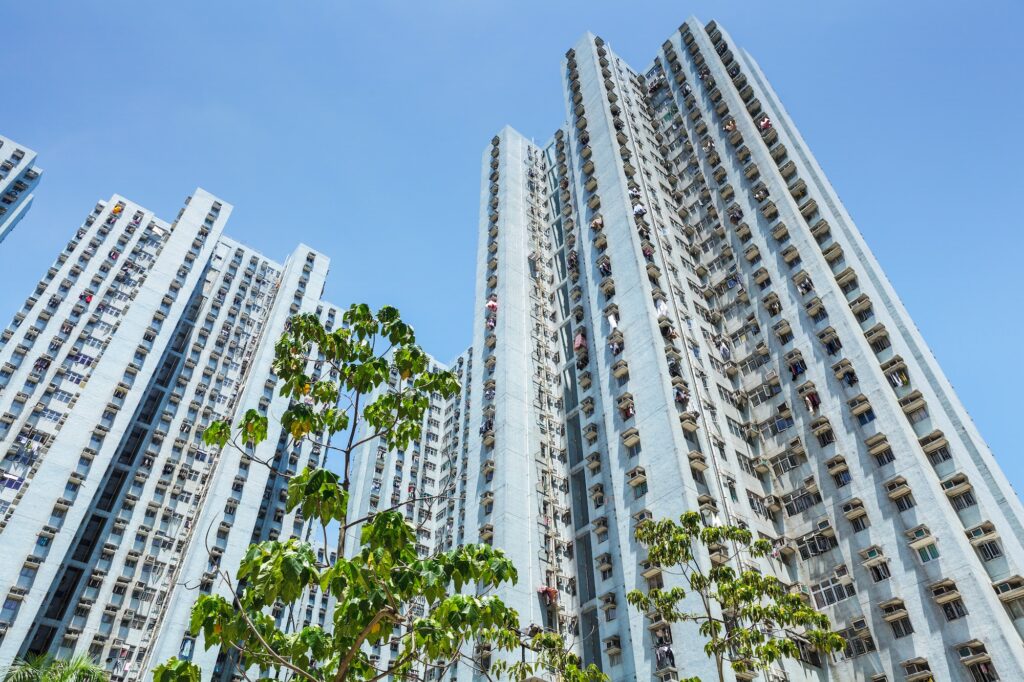 Apartment building in Hong Kong